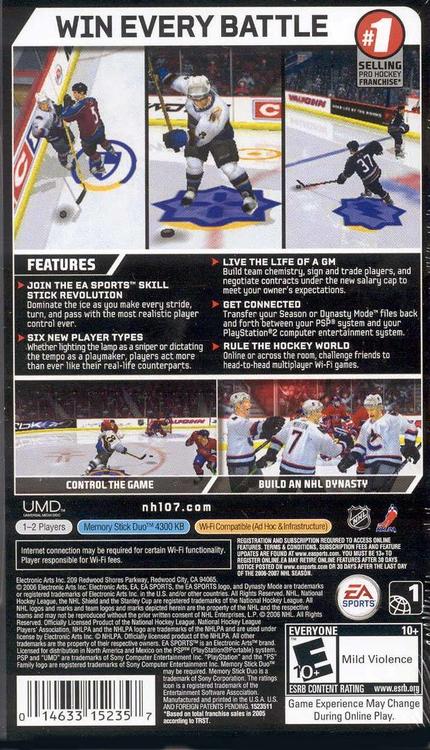 NHL 07 (usagé)