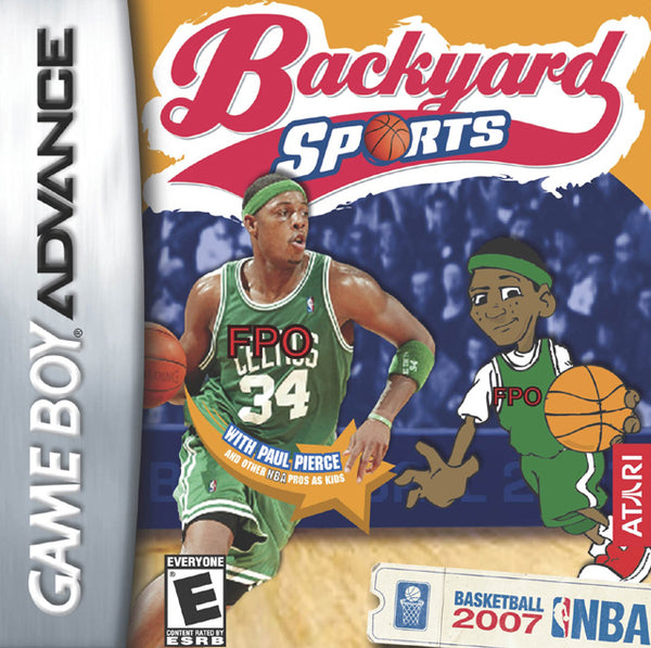 BACKYARD SPORTS BASKETBALL 2007 ( Cartridge only ) (used)