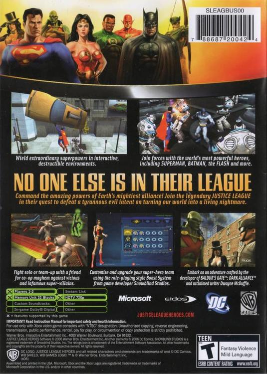Justice League Heroes (used)