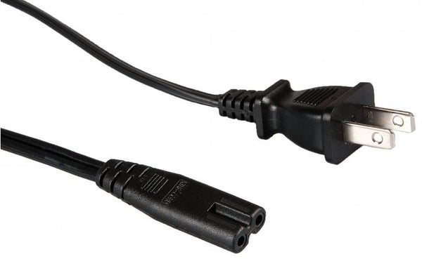 Câble d'alimentation universel type 8 non polarisé  ( PS2 slim / Xbox / PS3 SLIM / Xbox One S / Xbox series S et series X / PS4 / PS5 )