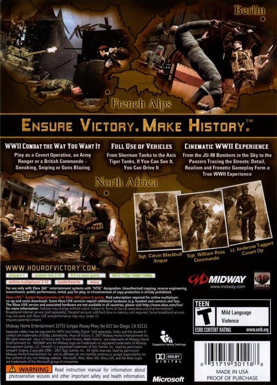 Hour of Victory (usagé)