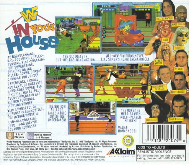 WWF In Your House (used)