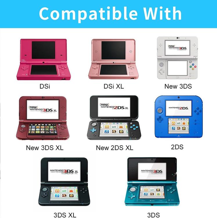 Bloc d'alimentation (AC) pour Nintendo DSi/DSiXL/2DS/2DSXL/3DS/3DSXL/N3DS/N3DSXL/N2DSXL