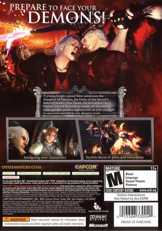 Devil May Cry 4 (usagé)