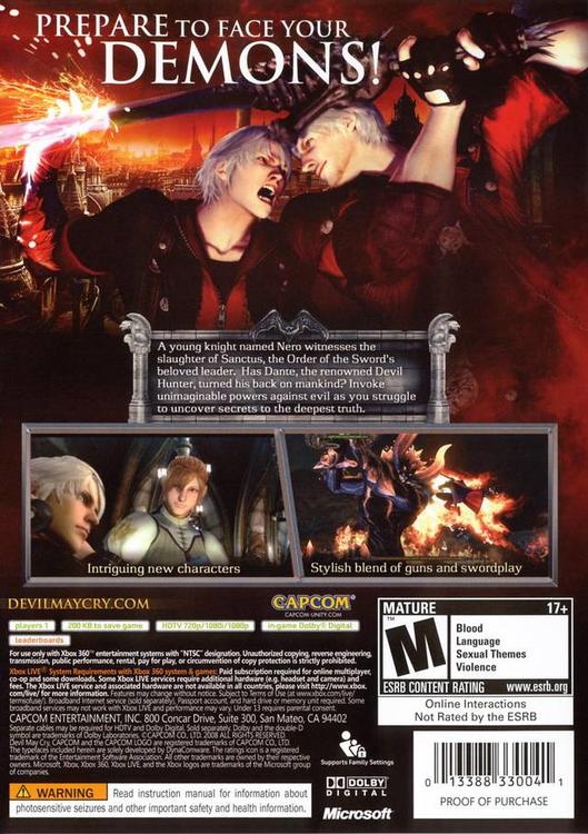 DEVIL MAY CRY 4 (used)