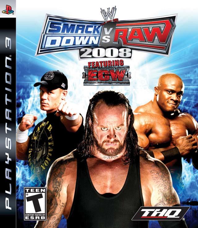 WWE SMACKDOWN VS RAW 2008 - Featuring ECW (usagé)