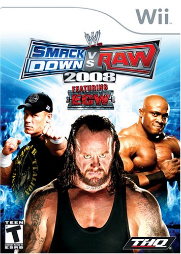 SMACKDOWN VS RAW 2008 - FEATURING ECW (usagé)