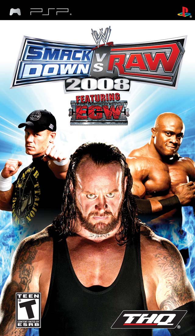 WWE - SMACKDOWN VS RAW 2008 (usagé)