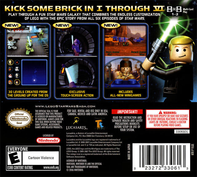 Lego Star Wars - The Complete Saga (usagé)