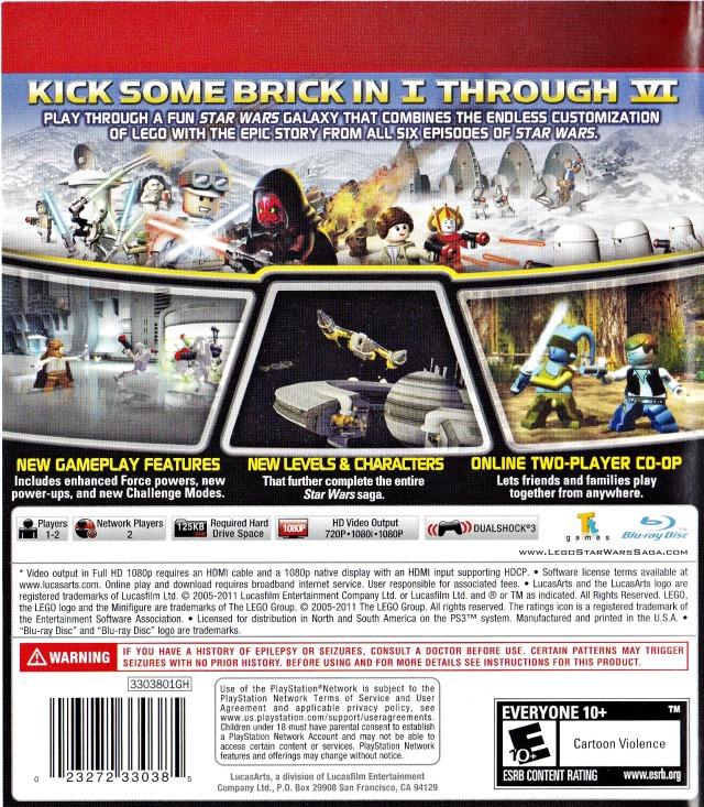 LEGO STAR WARS - THE COMPLETE SAGA (usagé)