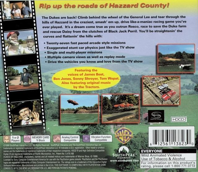 DUKES OF HAZZARD  -  RACING FOR HOME (usagé)