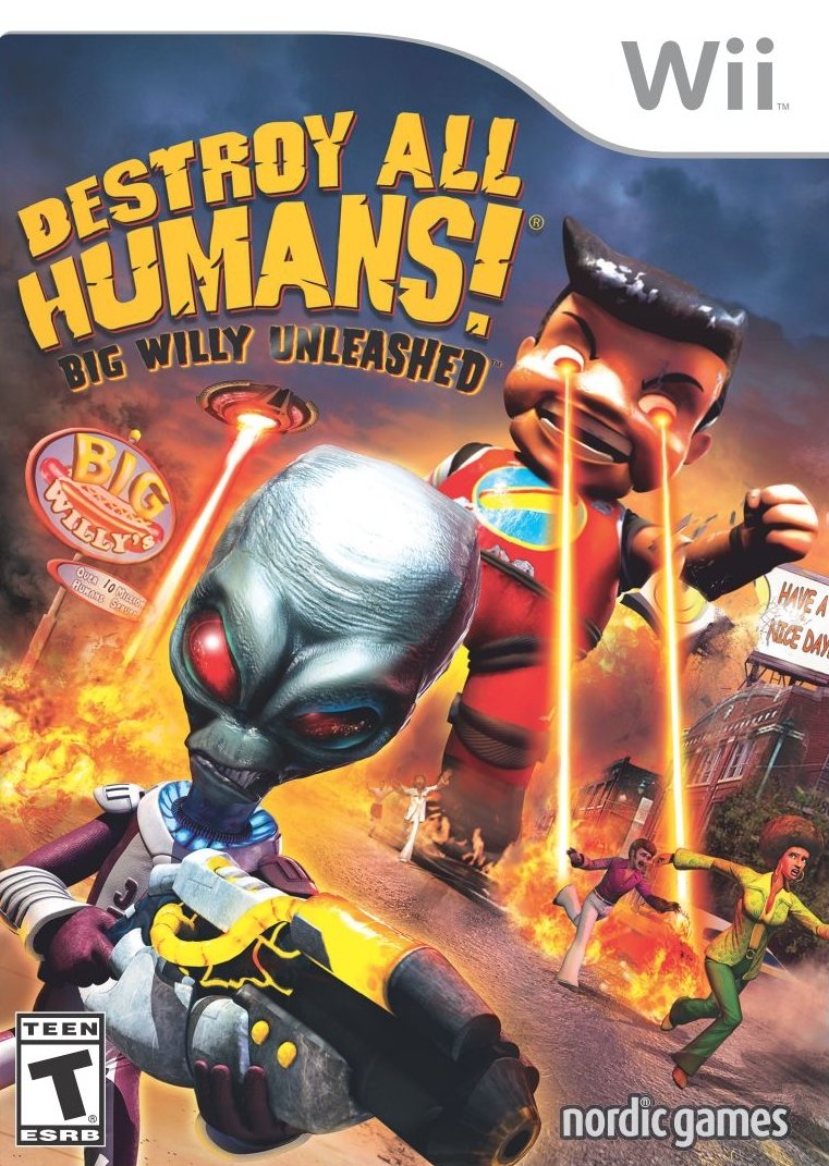 DESTROY ALL HUMANS !  -  BIG WILLY UNLEASHED (usagé)