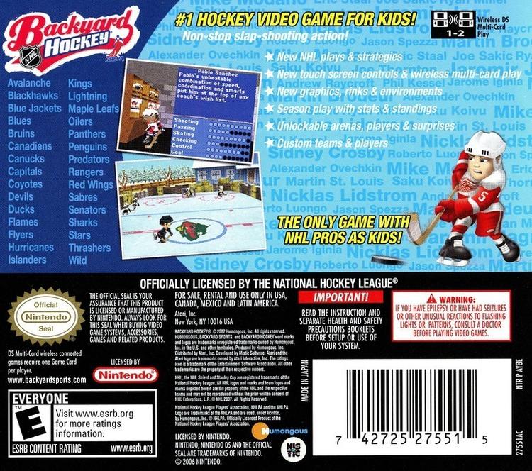 Backyard Hockey (used)