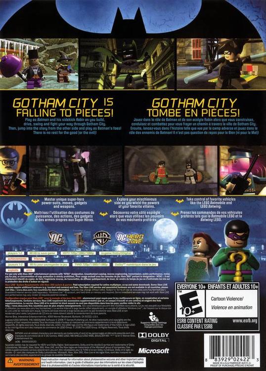 Lego Batman The Video Game (usagé)