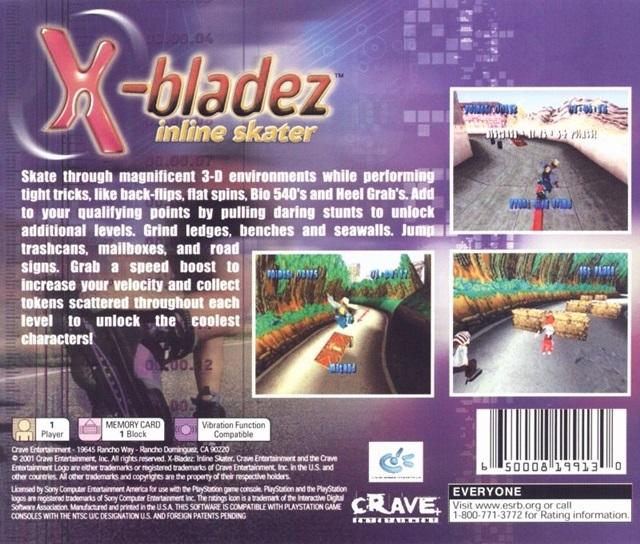 X-Bladez: Inline Skater (usagé)