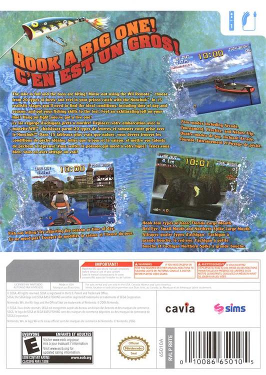Sega Bass Fishing (usagé)