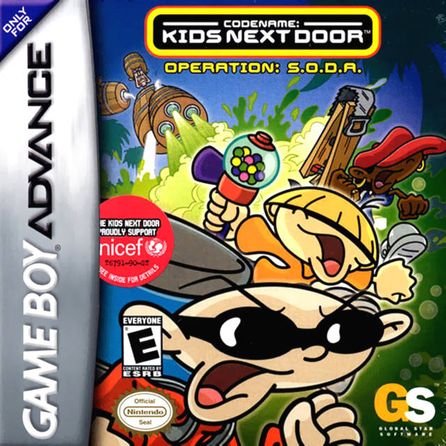 CODENAME - KIDS NEXT DOOR - OPERATION S.O.D.A. ( Cartridge only ) (used)