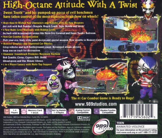 Twisted Metal 4 (used)