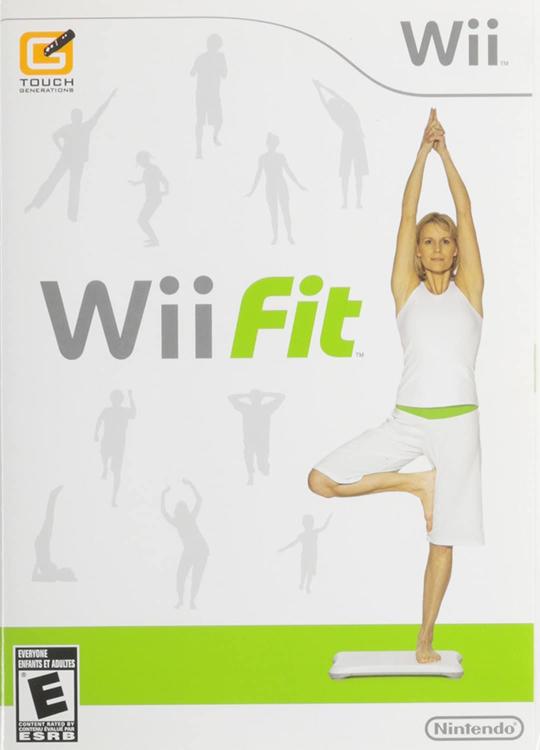 Nintendo - Official Wii Balance Board with Wii fit (Box and booklet not included) (used)