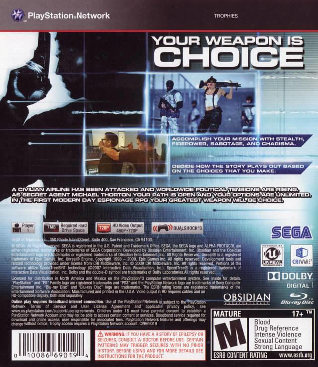 Alpha Protocol (usagé)