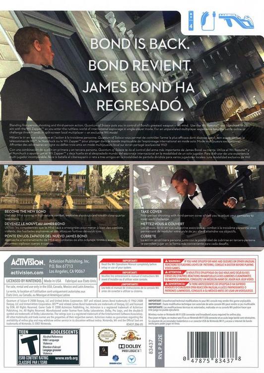 007 Quantum of Solace (usagé)