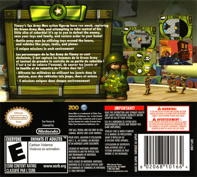 Army Men: Soldiers of Misfortune (used)