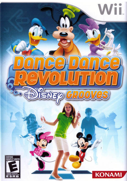 DANCE DANCE REVOLUTION  -  DISNEY GROOVES  ( Tapis de dance non compris ) (usagé)