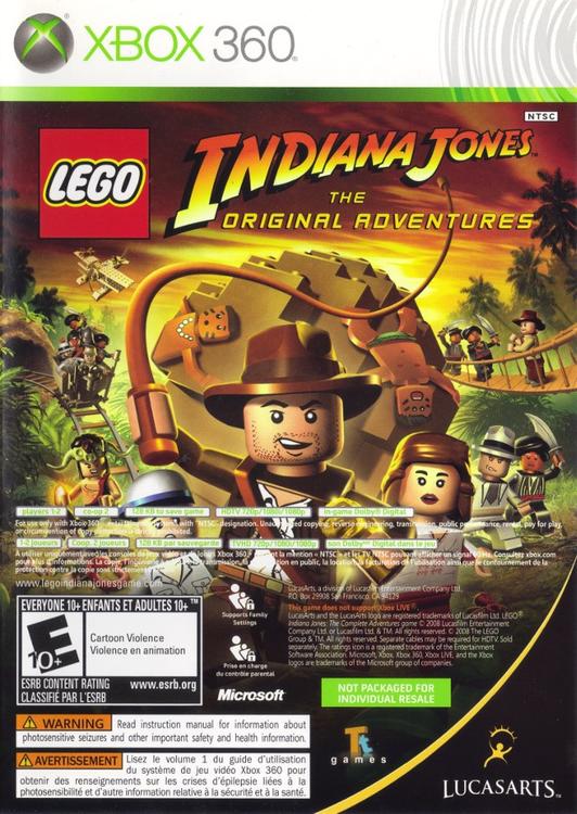 LEGO Indiana Jones: The Original Adventures / Kung Fu Panda (Used)