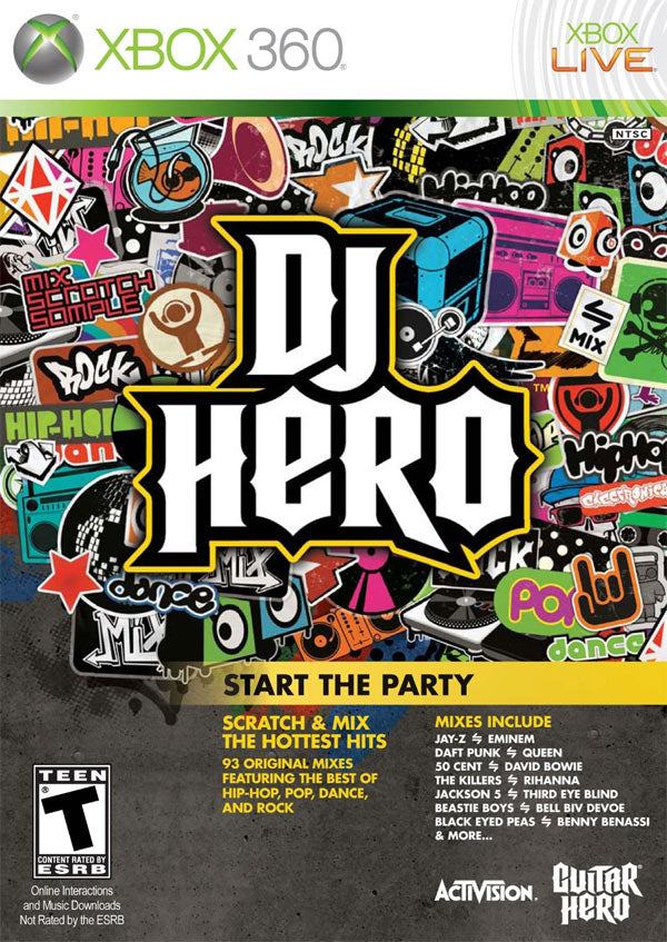 DJ Hero ( Platine non incluse ) (usagé)