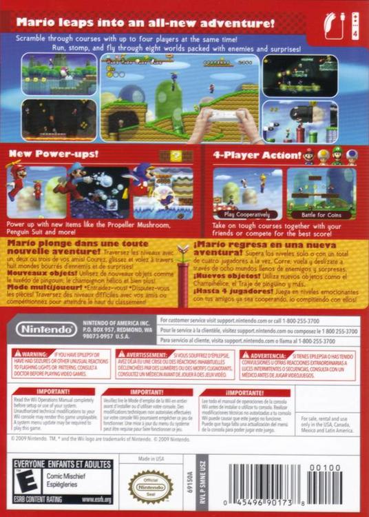 New Super Mario Bros. Wii (usagé)