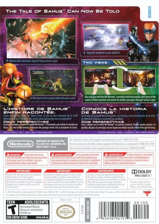 METROID OTHER M (usagé)