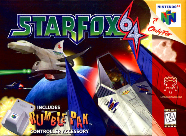 STARFOX 64   ( Cartouche seulement ) (usagé)