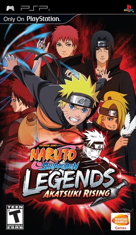 NARUTO SHIPPUDEN --LEGENDS --AKATSUKI RISING (usagé)