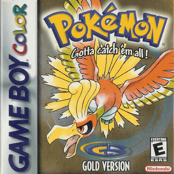 POKEMON - GOLD VERSION ( genuine with new battery ) ( Cartridge only ) (used)