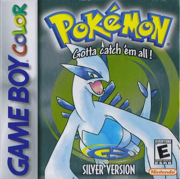 POKEMON - SILVER VERSION - ( Authentic with new battery ) - ( Cartridge Only ) (used)
