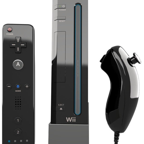 Nintendo Wii Model 1 Retro-compatible with Gamecube - Black (box and b