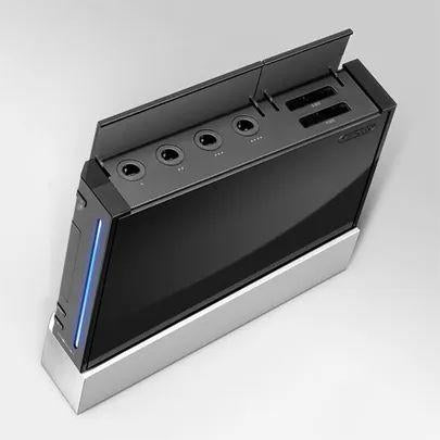 Nintendo Wii Modèle 1 Rétro-compatible avec Gamecube  -  Noire (usagé)