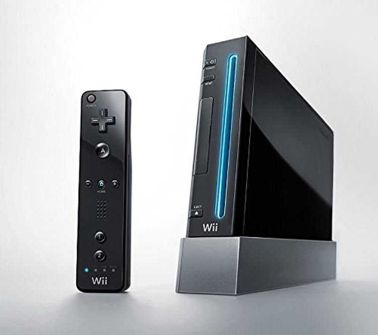Nintendo Wii Model 1 Backward compatible with Gamecube - Black (used)