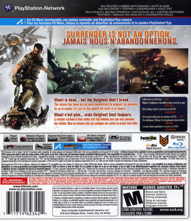 Killzone 3 (usagé)
