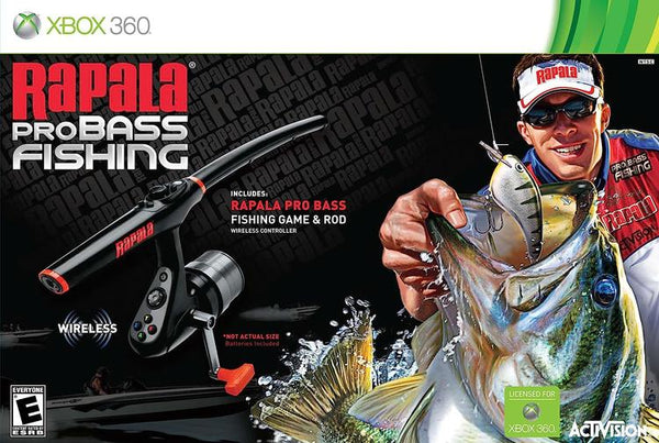 RAPALA PRO BASS FISHING WITH WIRELESS CONTROLLER FISHING ROD ( Box included ) (used)