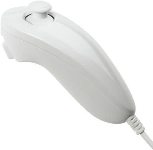 Klermon - Nunchuck Controller for Nintendo Wii / Wii U - White