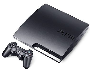 SONY PLAYSTATION 3 MODEL 2 (SLIM) - BLACK - 160GB ( Box and booklet not included ) (used)