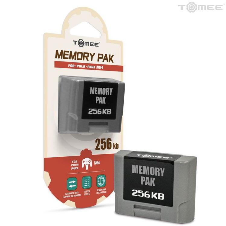 Tomee - carte mémoire pour Nintendo 64 - 256KB
