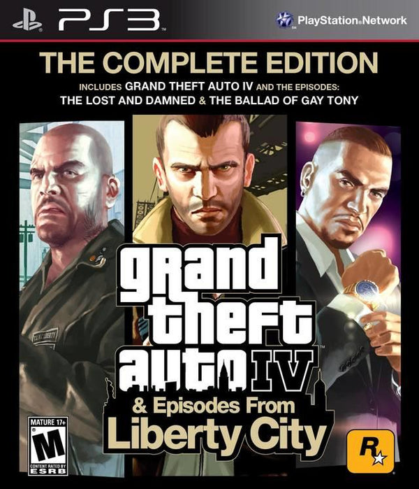 Grand theft auto IV & episodes from Liberty city  -  The complete edition (usagé)