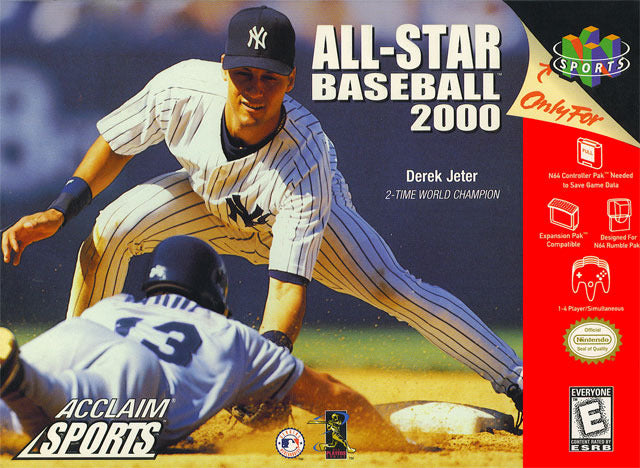 ALL-STAR BASEBALL 2000 (Cartridge only) (used)