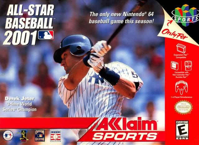 ALL-STAR BASEBALL 2001  ( Cartouche seulement ) (usagé)