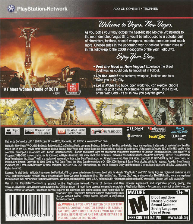 Fallout - New Vegas (usagé)