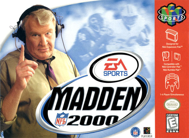 Madden NFL 2000 (Cartouche seulement) (usagé)