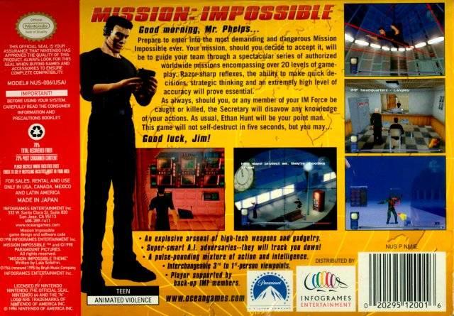 Mission:  Impossible (usagé)