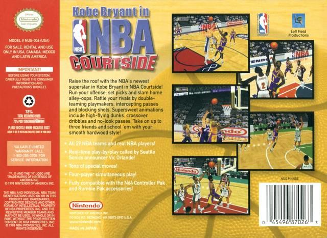 Kobe Bryant in NBA Courtside (usagé)